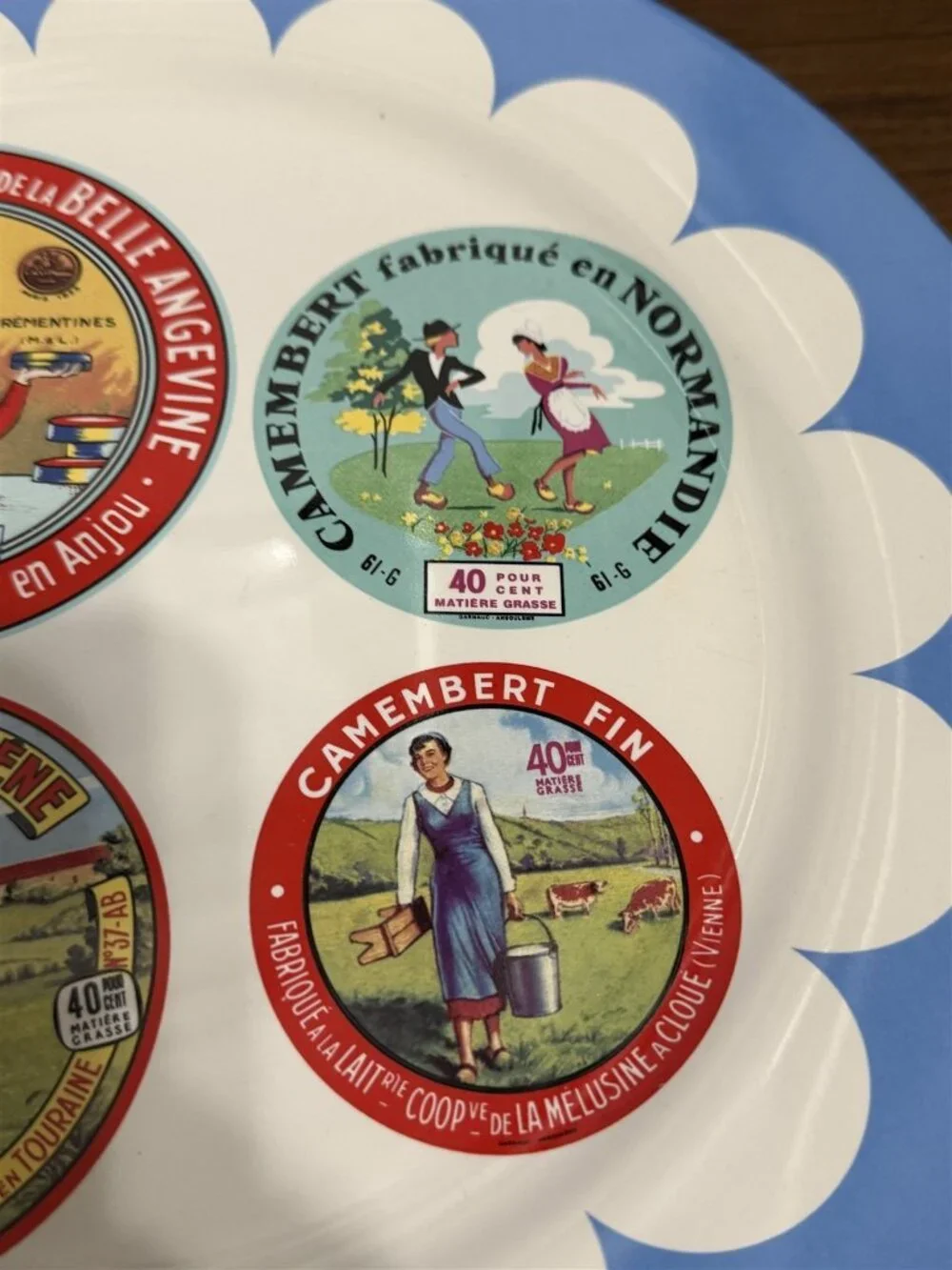 Rosanna Platter Chop Plate Cheese Label Cheese Platter 12